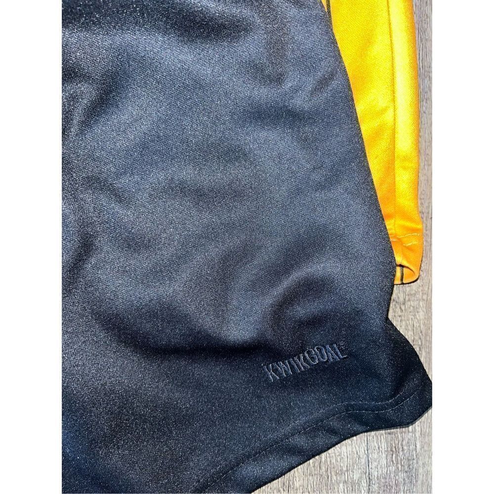 Kwik Goal Yellow Soccer Ref Referee uniform Adult Small too YL bottoms - Picture 3 of 4